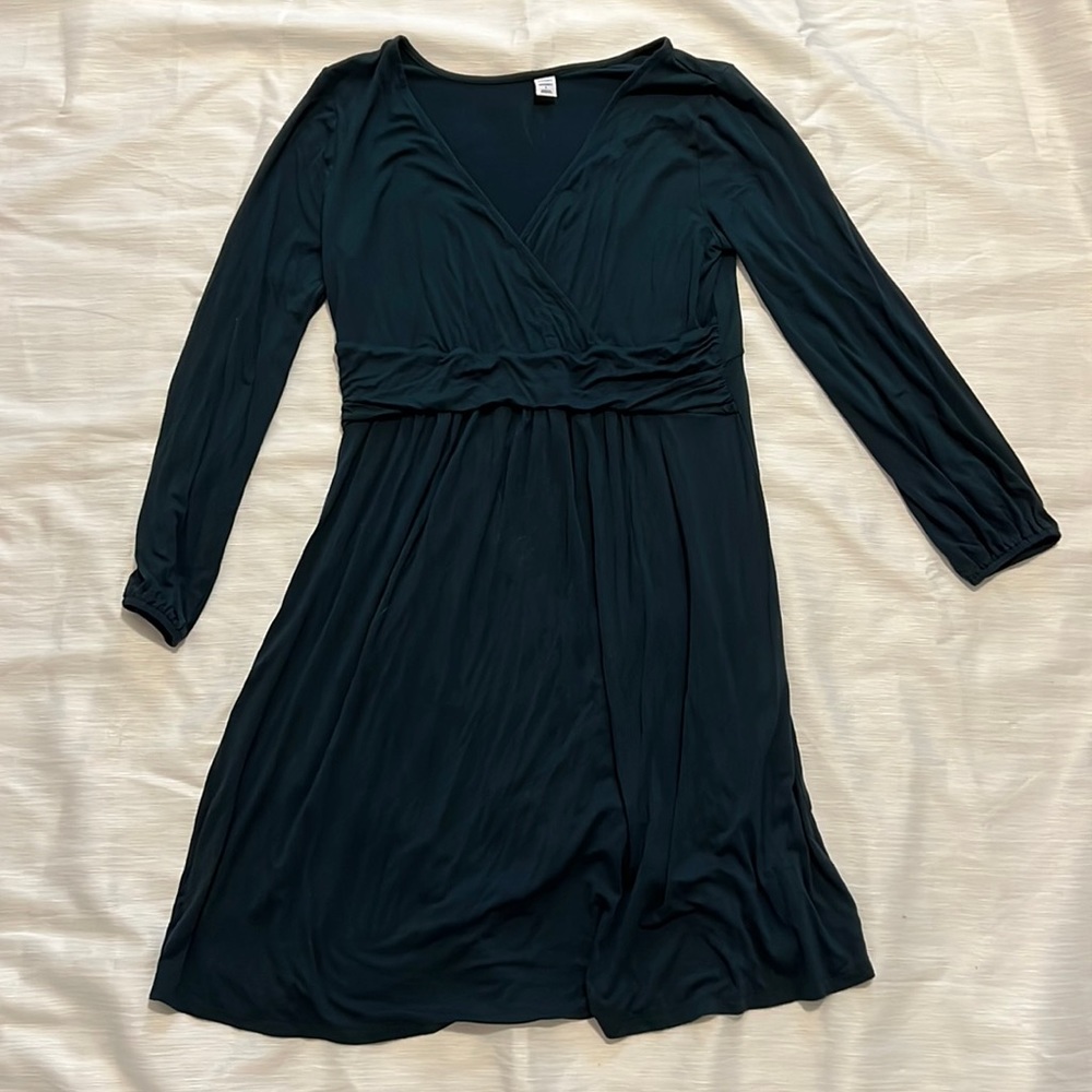 Maternity dress navy